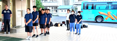 東北柔道出発①
